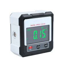 Nível A Laser Profissional, Transferidor Digital, 4 Direções, Inclinômetro de 90 Graus, Base Magnética, Ferramenta de Medição de Ângulo