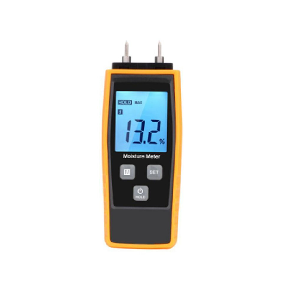 Rz660 Wood Moisture Meter Hygrometer Timber Damp Detector Tree Density Digital Wood Humidity Tester 4711448340646