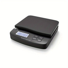 30kg/1g Digital Scale Table Top Parcel Letter Postage Weigh Electronic Weighing Scales LCD Backlit Small Electronic Black