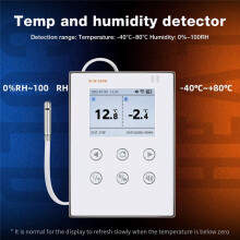 Wireless Real Humidity Temperature Data Logger with External Probe Wireless Monitoring for Cold Chain Management