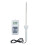 Hay Moisture Meter LCD Display Compressed Hay Straw Measuring Tool for Cereal Straw Bran Forage Grass Bamboo Grass 1