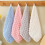Kids' Soft Absorbent Bath Towel Grey Cloud Grid Pattern 1 5