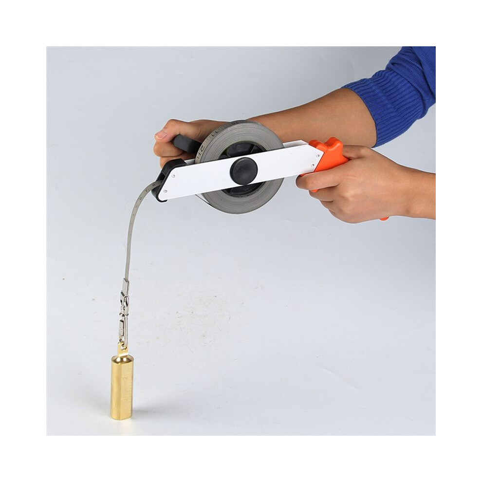 Reliable Oil Depth Measuring Tape Brass Weight Clear Marking Oil Depth Gauges 10M Gauge 6033805458732