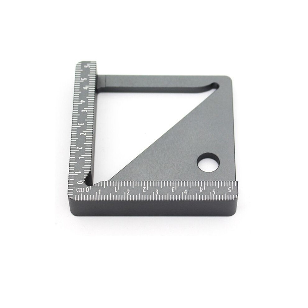 Height Gauge Depth Aluminum Alloy Diy Woodworking Tablesaw Height Measurement Tool 6033875110554