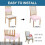 Waterproof Dining Chair Covers Set of 4 4