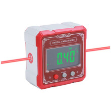 4-Sided Magnetic Dual Laser Digital Laser Inclinometer Digital Angle Measuring Instrument with Tilt Measurement
