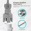 Integrated Internal & External Pipe Threading Tool, Pipe Thread Cutting Tool, for Electric Drill (1/2&3/4inch) 4