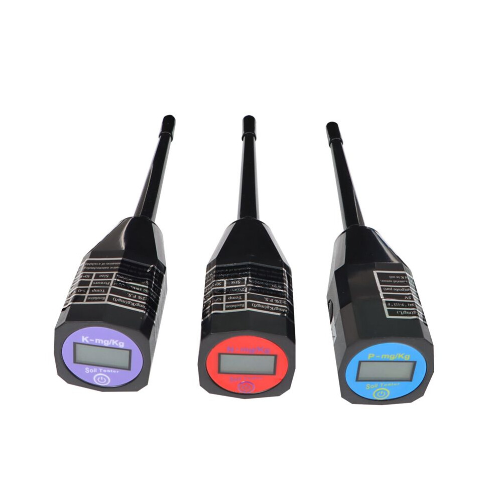 Soil Test Kit Npk Meter Soil Npk Analyser Meter 0-1999Mg/Kg Nitrogen/Phosphorus/Potassium Soil Tester For Gardening 4711601263423