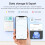 Zigbee Weather Station Digital Thermometer Tuya Hygrometer Electronic Table Clock Temperature and Humidity Sensor White 9