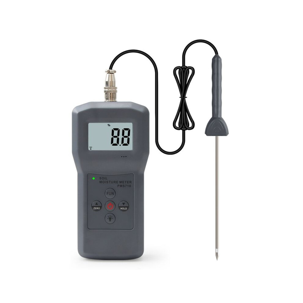 Pms710 Portable Soil Moisture Meter Soil Moisture Analyzer For Concrete, River Sand, Soil, Gypsum 6032990647983