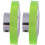 2X 200mm Aluminum Polyurethane Industrial Encoder Wheel Measuring Wheel for Measuring Rotary Encoder 1