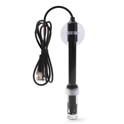 Replacement PH Meter Electrode Probe Controller BNC Connector Sensor with Buffer Powder 75cm