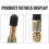Σωλήνας αέρα OUNONA Προσαρμογέας βαλβίδας Presta Προεκτάσεις στελέχους Προεκτάσεις 8