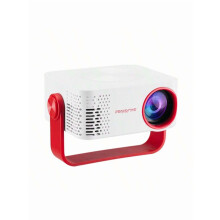 Proyector WiFi portátil 1080p, giratorio 180, pantalla de 120", corrección trapezoidal, duplicación inalámbrica/por cable para portátil, PC y