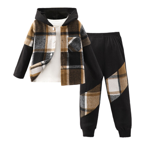 Σετ ρούχων Ediodpoh Kids2PCS για αγόρια 5-6 ετών, μπλουζάκι και παντελόνι με μακριά μανίκια