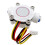 1/4" PE Water Meter Flow Sensor Counter 0.5-6L/Min High-Precision Indicator Dispenser Flowmeter for Water Dispenser 6