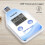 USB Digital Temperature Data Logger 5-Pack, Single Use, IP67 Waterproof, Auto PDF/CSV Reports for Cold Chain Monitoring 5