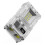 LED Flashlight Rechargeable, 800 Lumens  Work Lihgt, Small EDC Flashlight Clip  with Back Clip,Transparent 1