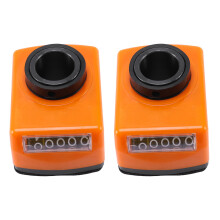 2X Machine Tour Indicateur de Position Numérique Alésé 20mm Orange