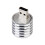 2X Aluminum 3W USB LED Lamp Socket Spotlight Flashlight White Light 2