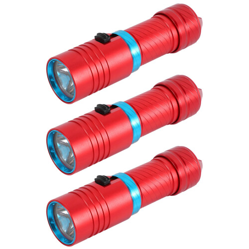 3X 10000Lm Scuba Diving Light 100 Meter L2 Waterproof Underwater LED Flashlight Diving Camping Lanterna Torch