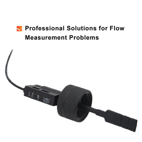 Rotary Paddle Flow  Inline Water Flow Sensor 3‑30 L/Min Threaded Flow  for Hot Water Heater Pump Flow A