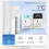 Zigbee Weather Station Digital Thermometer Tuya Hygrometer Electronic Table Clock Temperature and Humidity Sensor White 5