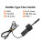 Rotary Paddle Flow  Inline Water Flow Sensor 3‑30 L/Min Threaded Flow  for Hot Water Heater Pump Flow A 3