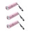 3X Outdoor   Rubber Coated 9-LED Flashlight Torch 1