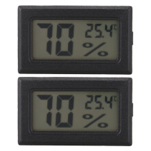 2X Digital Elektro Thermometer Indoor Outdoor LCD Display -20C-+70C