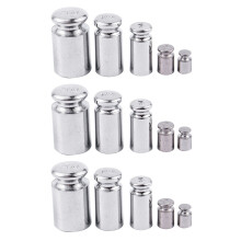3X Weight 1G 2G 5G 10G 20G Chrome Plating Calibration Gram Scale Weight Set for Digital Scale Balance Silvery White
