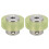 2X,300mm Aluminum Polyurethane Industrial Encoder Wheel Measuring Wheel for Measuring Rotary Encoder 1
