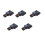 5X XPE LED 120 Lumen 3 Modes Waterproof Zoomable Clip -  Cap Hat Light Flashlight  Light Lamp Black 1