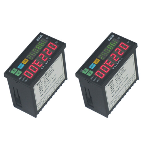 2X MYPIN Counter  Length Batch Meter 1 Preset Relay Output Count Meter Practical Length Meter 90-260V
