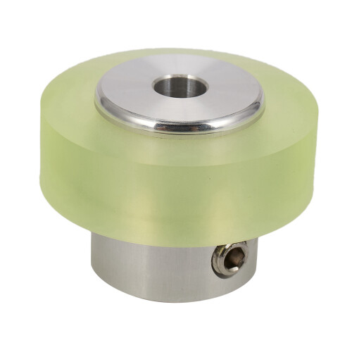 2X,300mm Aluminum Polyurethane Industrial Encoder Wheel Measuring Wheel for Measuring Rotary Encoder 2