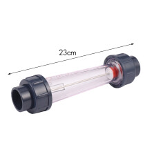 2X Lzs-25 Durchfluss Messer Kunststoff Rohr Typ 300-3000L / H Wasser Rotameter Flüssigkeit Durchfluss Messer