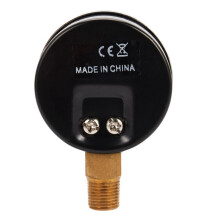 6X Ts-40-14 Bar 0-200 Psi 0-14 Bar Pressure Gauge 1/8 Male Npt Pressure Gauge Air Compressor Hydraulic Vacuum Gauge