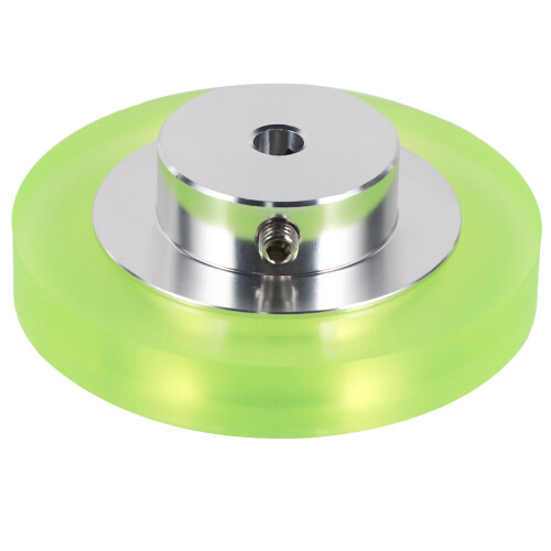 4X, 200mm Aluminum Polyurethane Industrial Encoder Wheel Measuring Wheel for Measuring Rotary Encoder 1