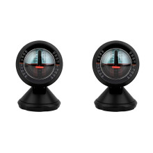 2X Indicatore di Livello Inclinometro per Auto Indicatore di Inclinazione Misuratore di Livello di Inclinazione Strumento Strumento di Ricerca