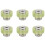 6X 100mm Aluminum Polyurethane Industrial Encoder Wheel Measuring Wheel for Measuring Rotary Encoder 1