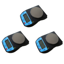 3X SF-400D Analytical Balance Laboratory Electronic Digital Scale Kitchen Scale 500G/0.01G Black
