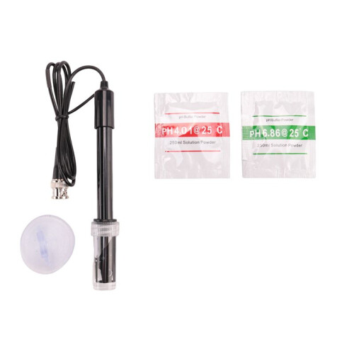 2X Ph Replacement Probe Aquarium Hydroponic Laboratory Electrode Ph Meter Potential Test Bnc Q9 Connector 1