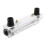 4X Black Adjustable Knob 0.1-1 GPM Panel Type Water Flow Meter LZM-15 6