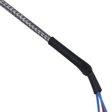 3X Steel Temperature Probe Pt100 RTD Sensor Cable 2M 98 mm 3 Wires -50 - 400 Celsius