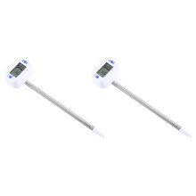 2X TA290 Digital Soil Hygrometer Moisture Meter Temperature Humidity Tester with Probe for Gardening Farming