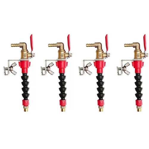 4X Dust Remover Water Sprayer System Nozzle Coolant Misting for Marble Brick Tile Cutting Machine Angle Grinder