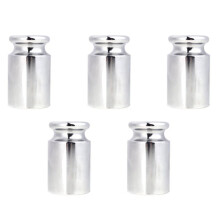 5X Weight 1000G Chrome Plating Calibration Gram Scale Weight for Digital Scale Balance Silvery White