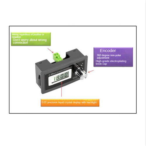 2X 0.01 Precision Two-Wire 4-20MA Current Loop Signal Generator PLC Instrument 2