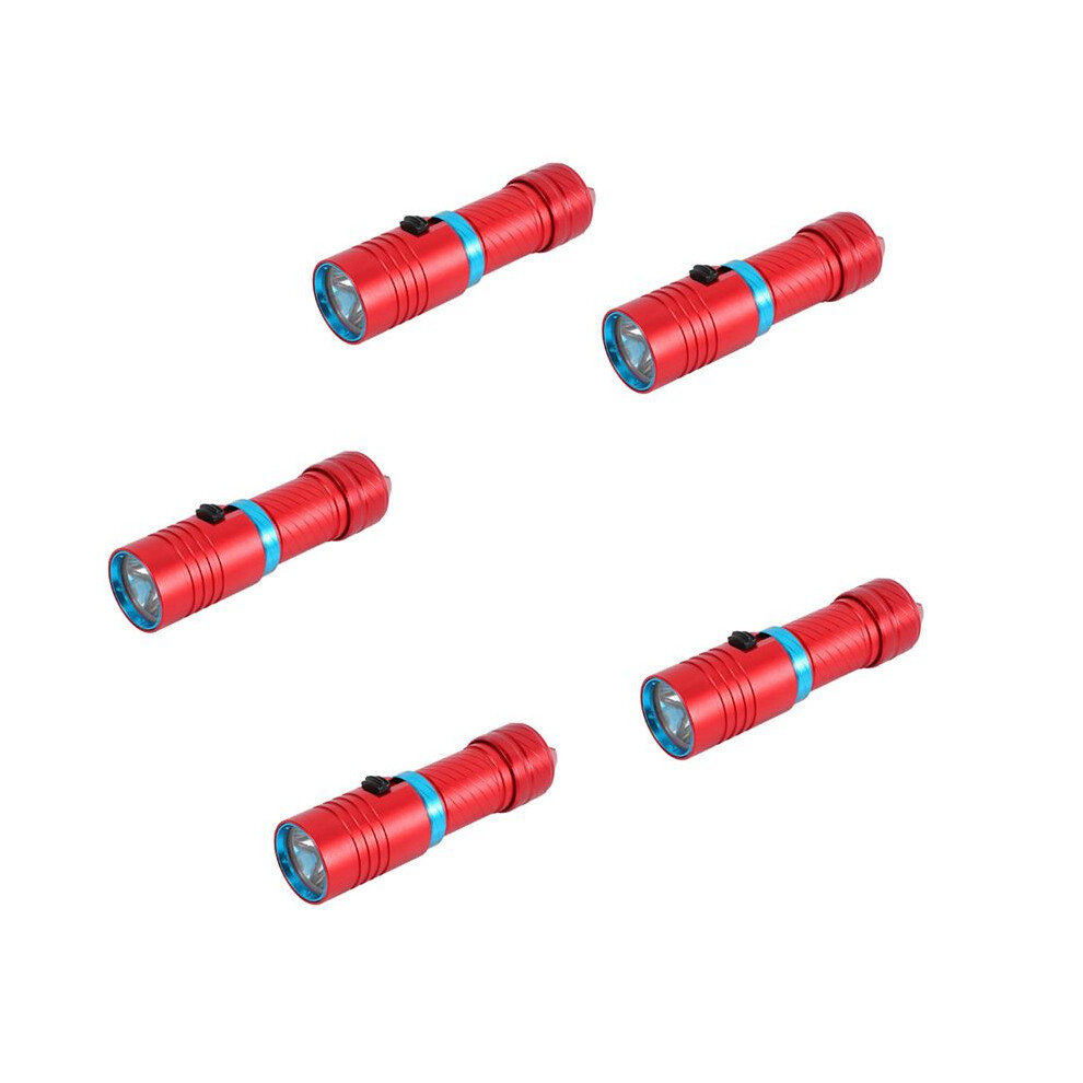 5X 10000Lm Scuba Diving Light 100 Meter L2 Waterproof Underwater Led Flashlight Diving Camping Lanterna Torch 6033600610748