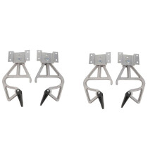 2X Extension Ladder Fixing Buckle Kit 28-11 Compatible Aluminum Extension Ladder Extension Ladder Rung Lock Kit